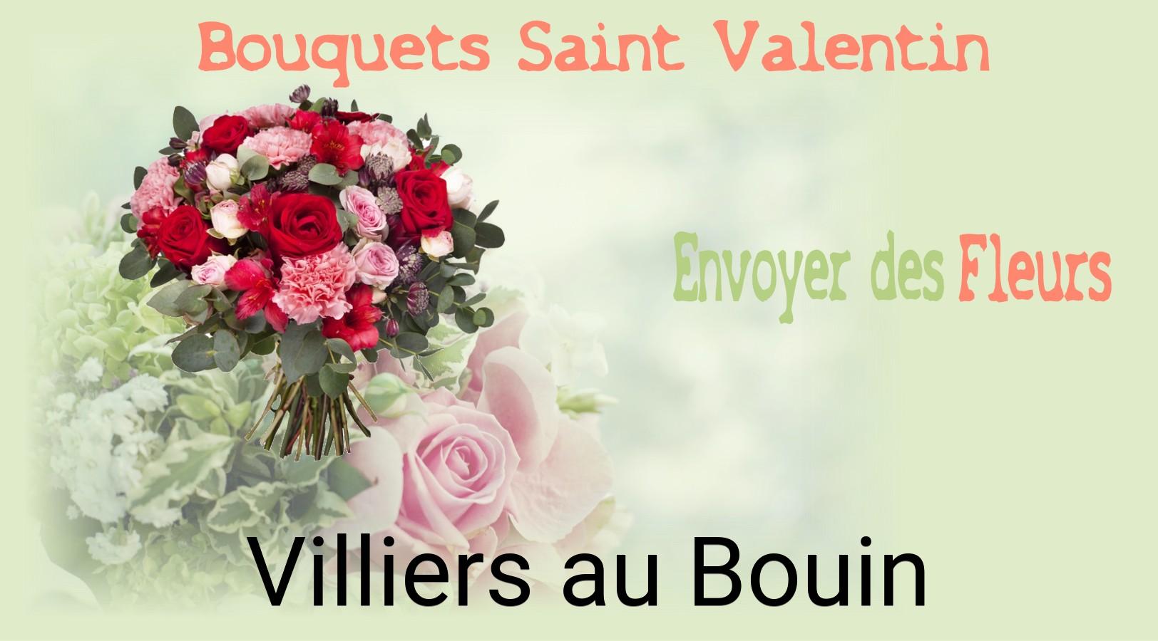 Roses de Saint-Valentin livrées à Villiers-au-Bouin